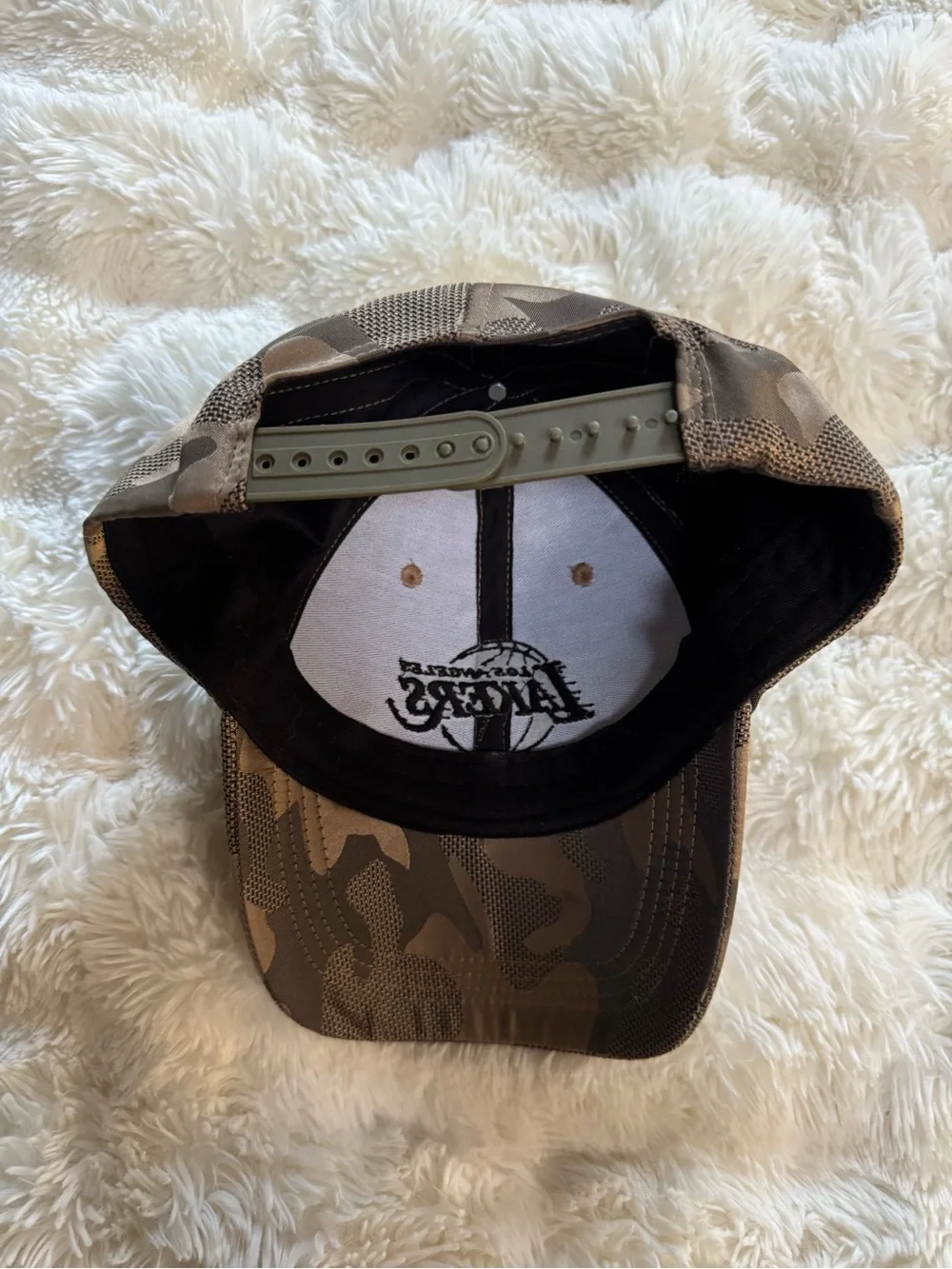 Los Angeles Lakers Camo Baseball Cap - Camouflage